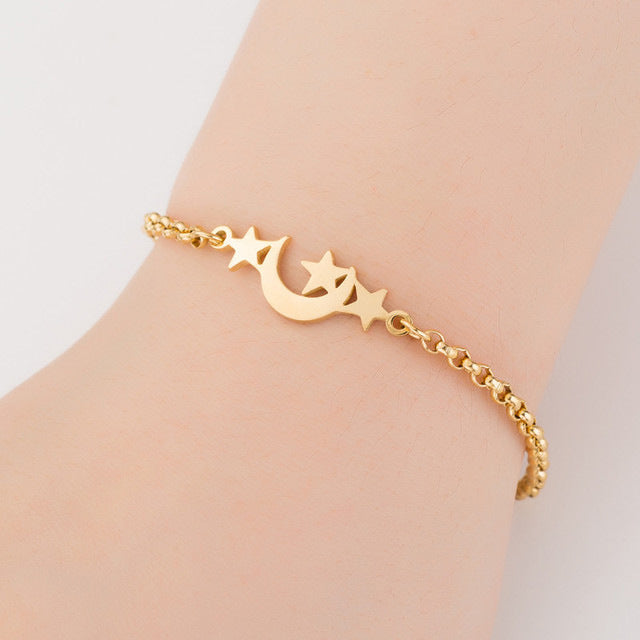 Wholesale Couple Bracelet Female High Sense Titanium Steel Bracelet Niche Design Couple Jewelry Stainless Steel Animal Letter Jewelry